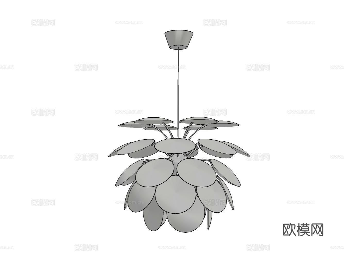 家居玩具摆件办公器材设备su模型