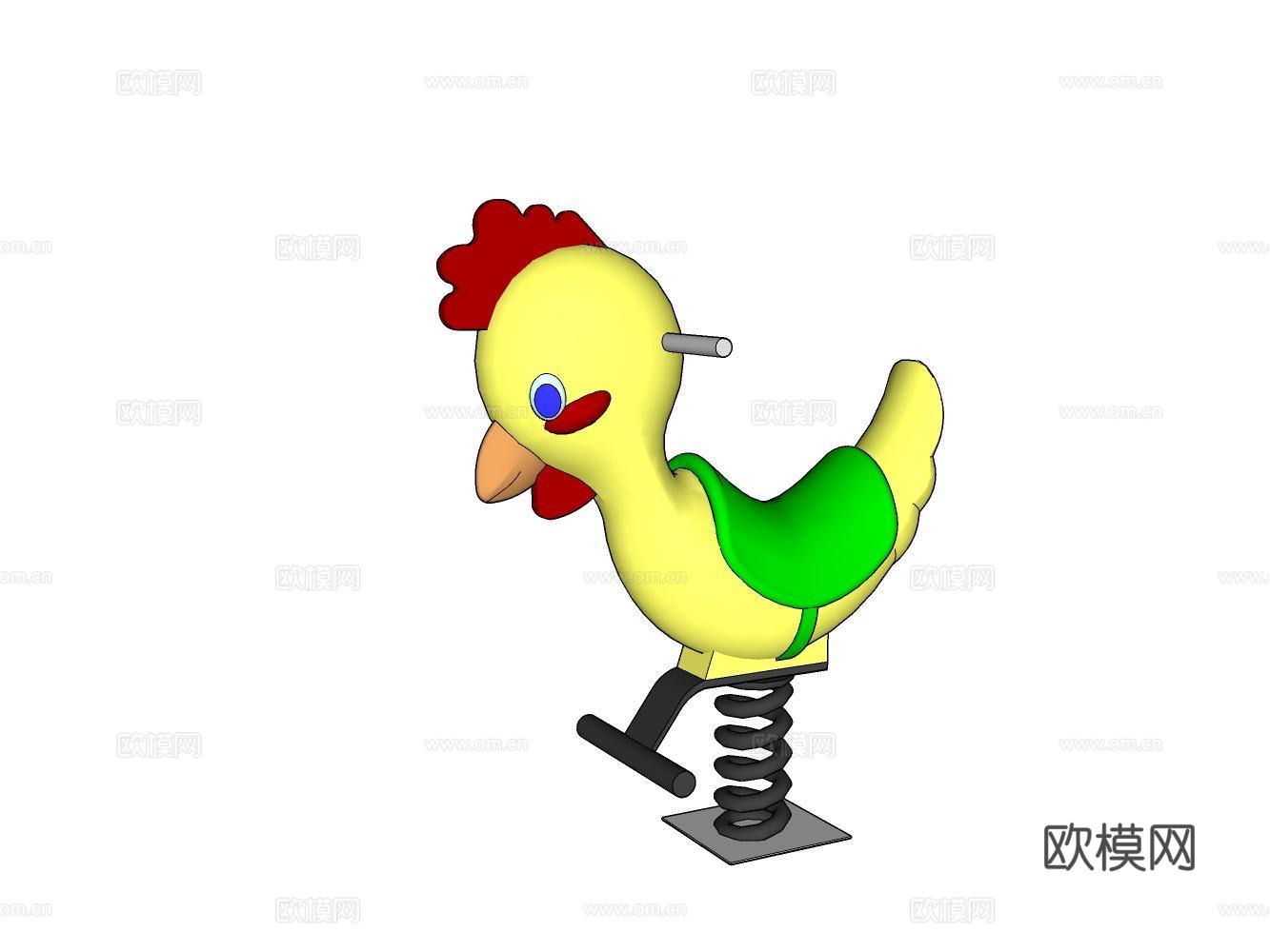 家居玩具摆件办公器材设备su模型下载（渲染图2）