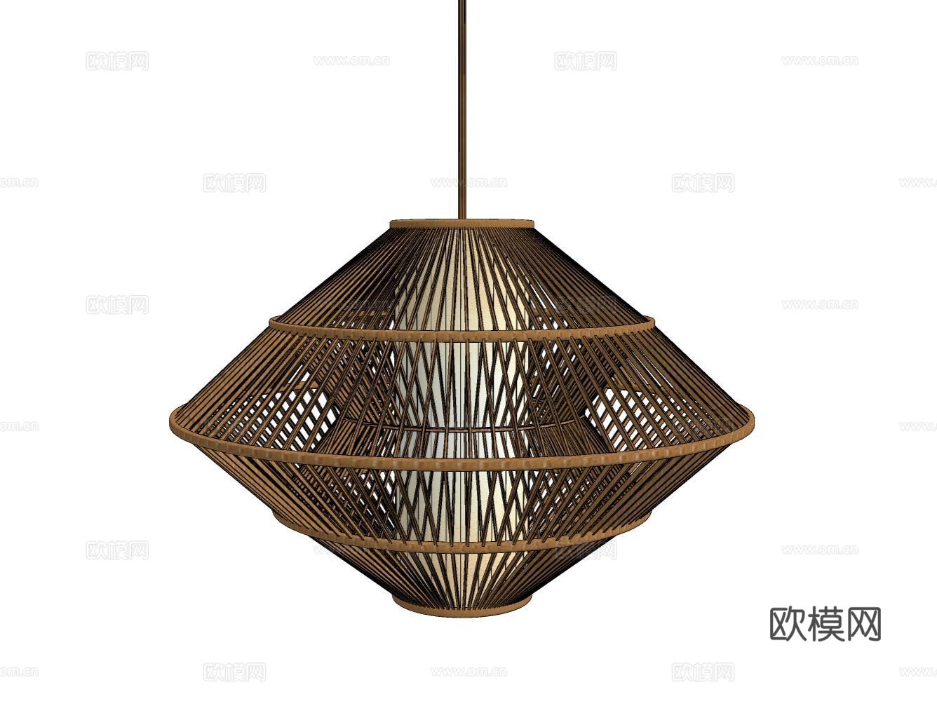 家居玩具摆件办公器材设备su模型下载（渲染图2）