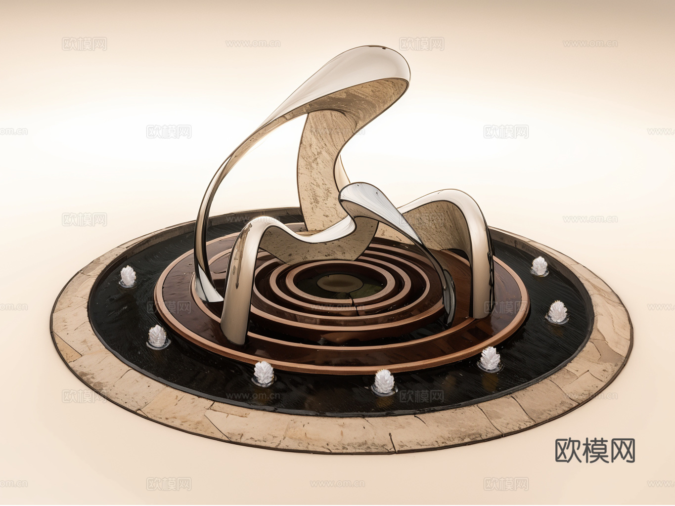 家居玩具摆件办公器材设备su模型