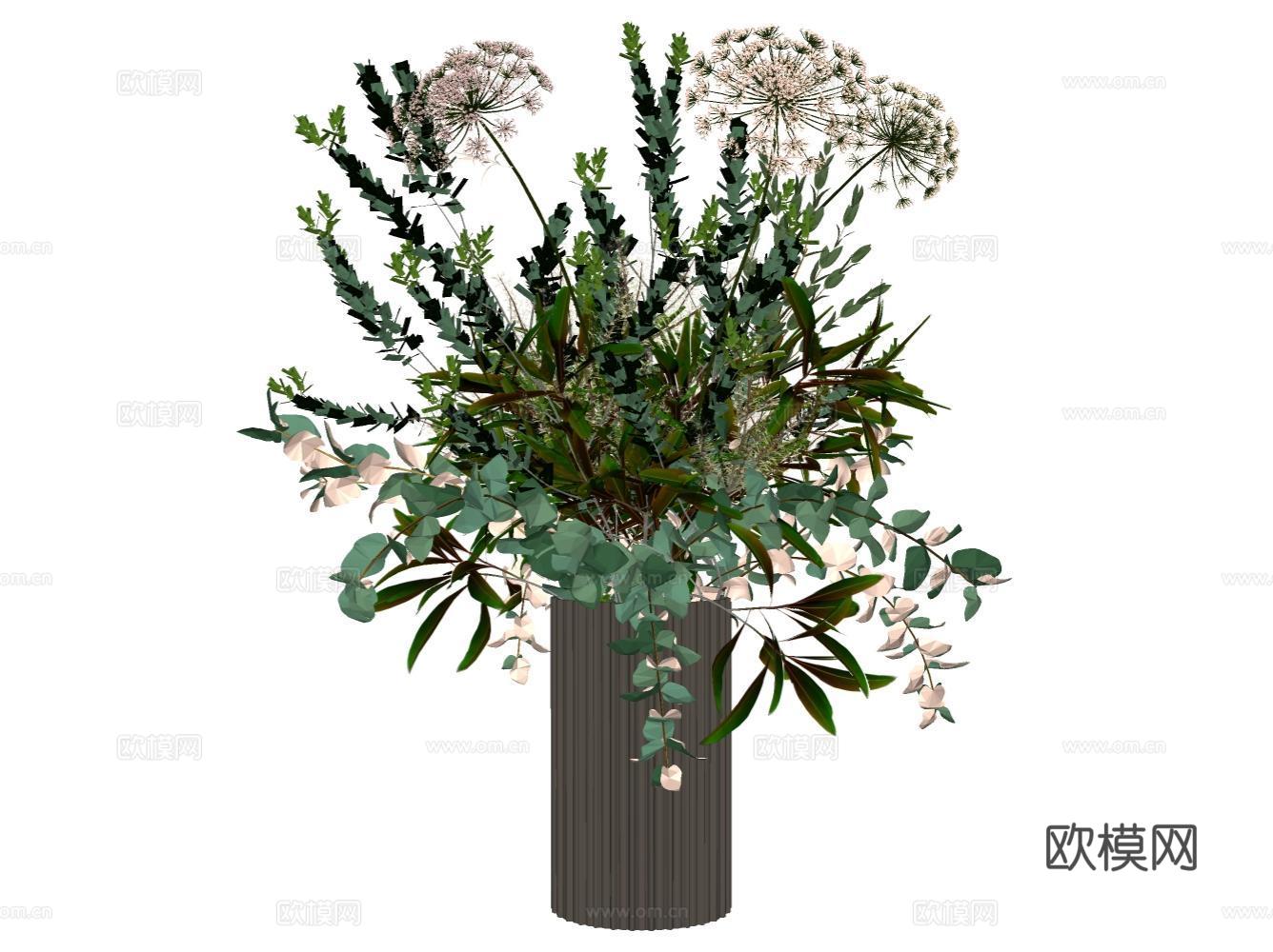 家居玩具摆件办公器材设备su模型下载（渲染图2）