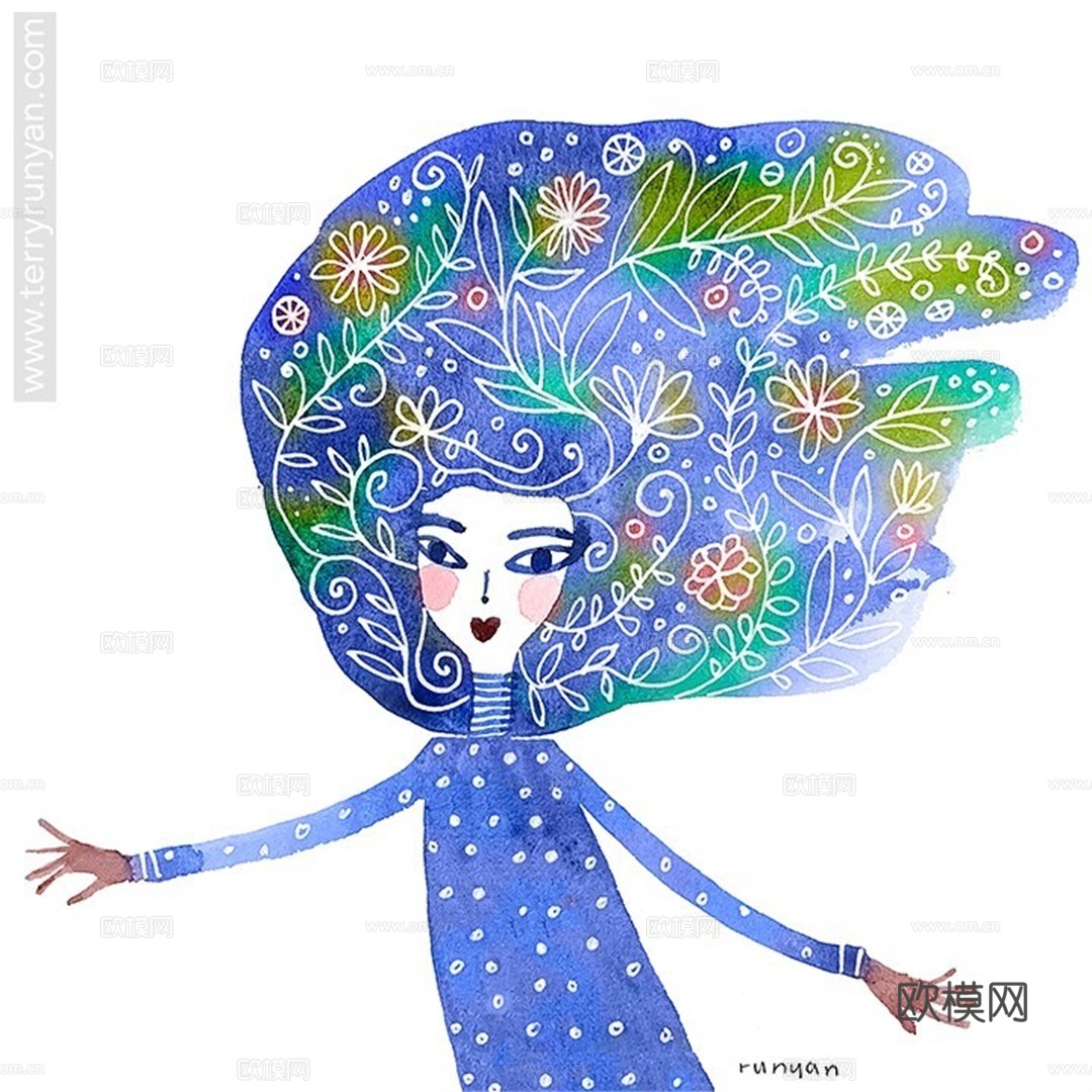 可爱动物手绘，创意童趣插画，猫咪动物插画，治愈系插画，可爱儿下载