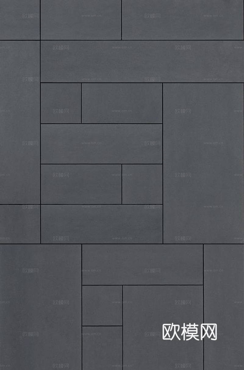 灰色拼花砖