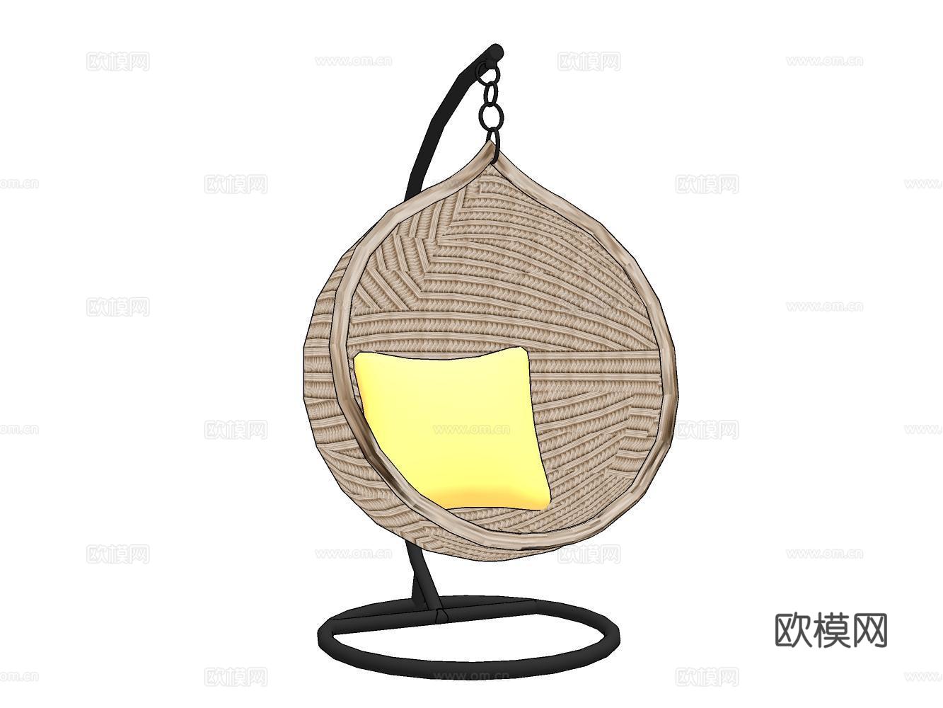 家居玩具摆件办公器材设备su模型