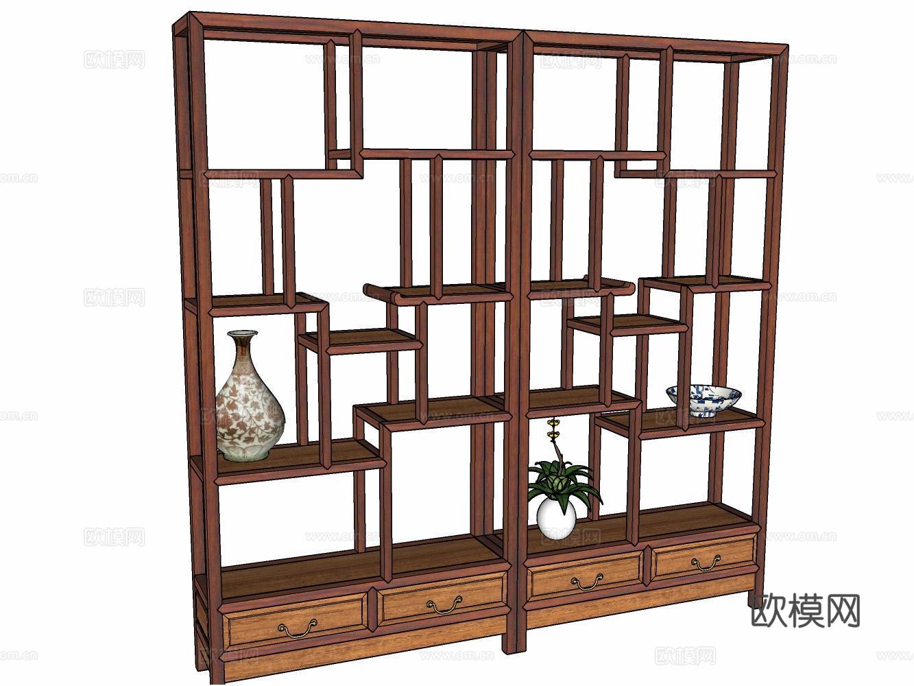 家居休闲椅玩具摆件灯具器材设备su模型下载（渲染图2）