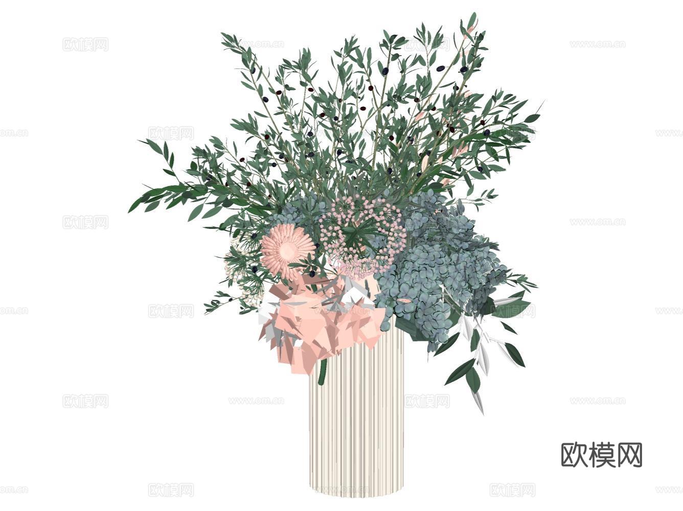 家居玩具摆件办公器材设备su模型下载（渲染图2）