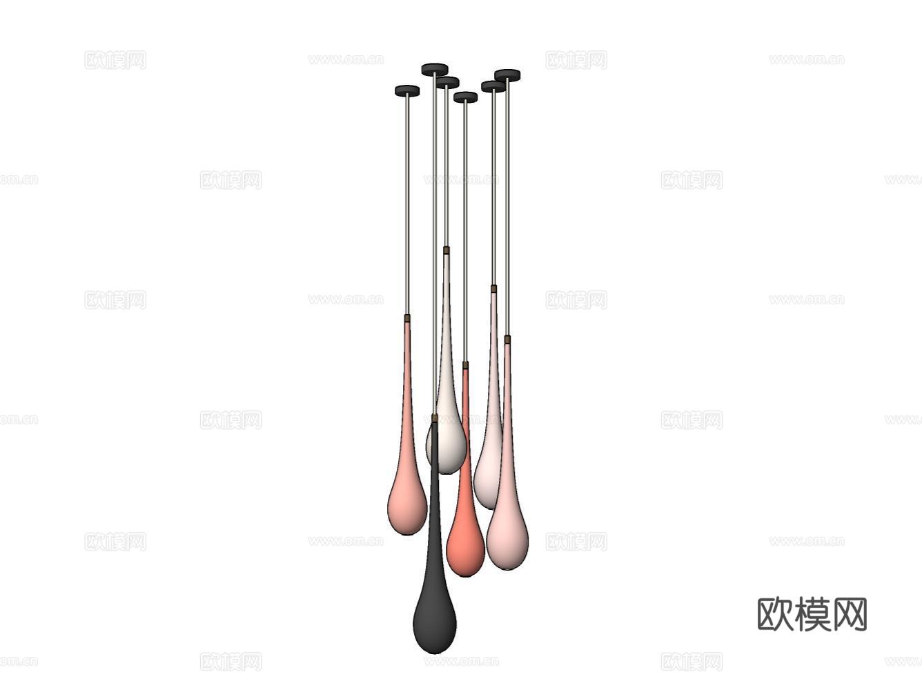家居玩具摆件办公器材设备su模型下载（渲染图2）