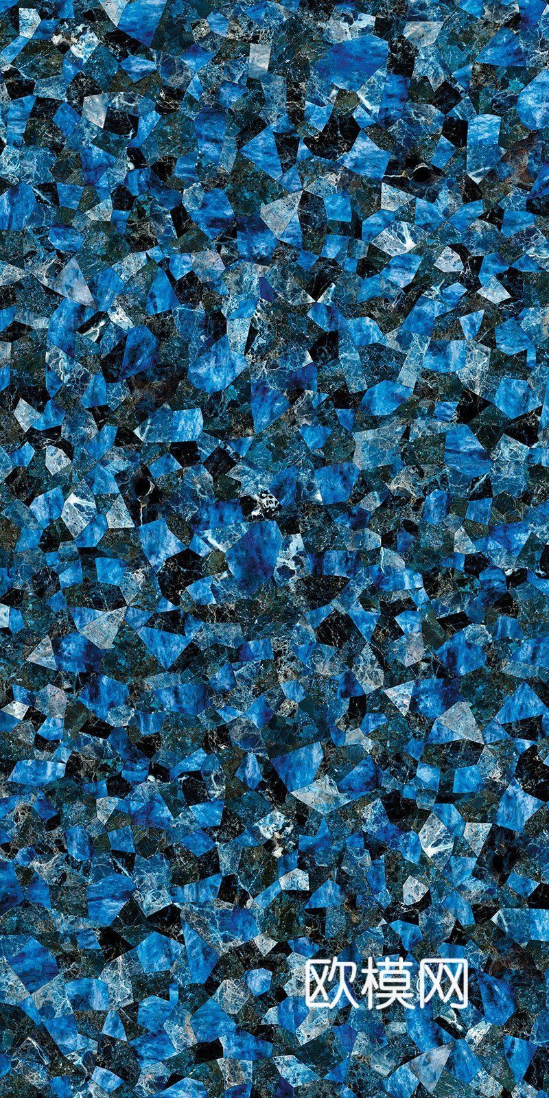 深蓝色石材 奢石