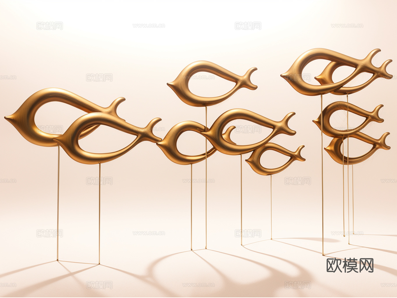 家居玩具摆件办公器材设备su模型下载（渲染图1）