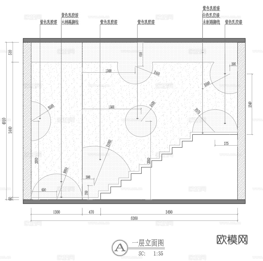 宠物店  最新全套施工图 效果图合集cad施工图
