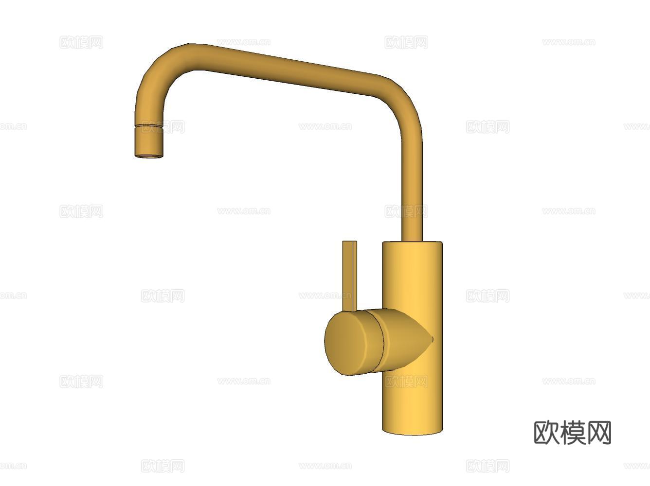 水龙头su模型
