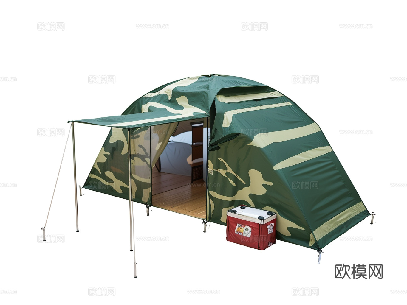 帐篷su模型