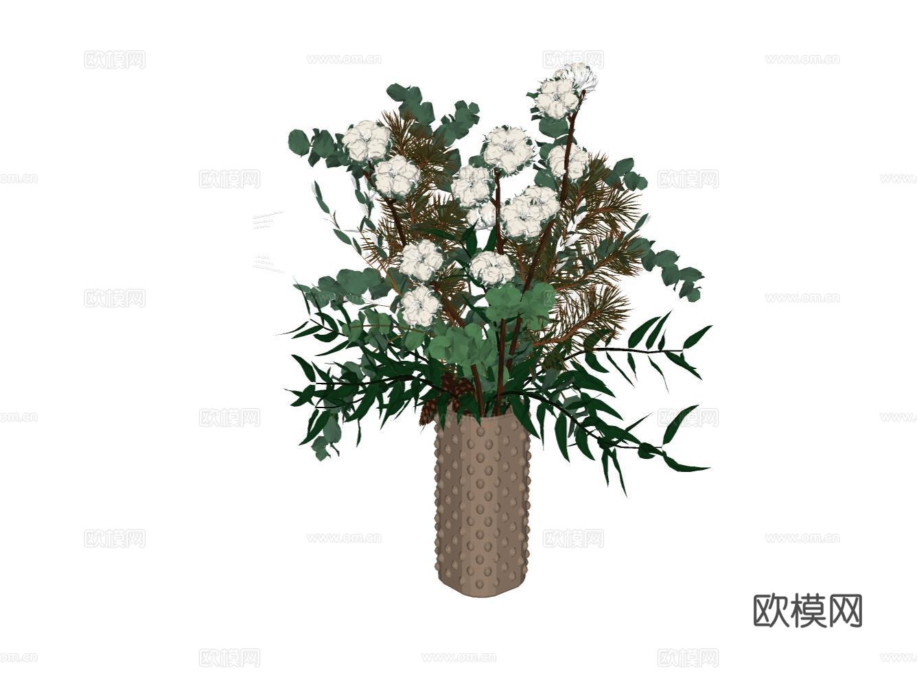 家居玩具摆件办公器材设备su模型