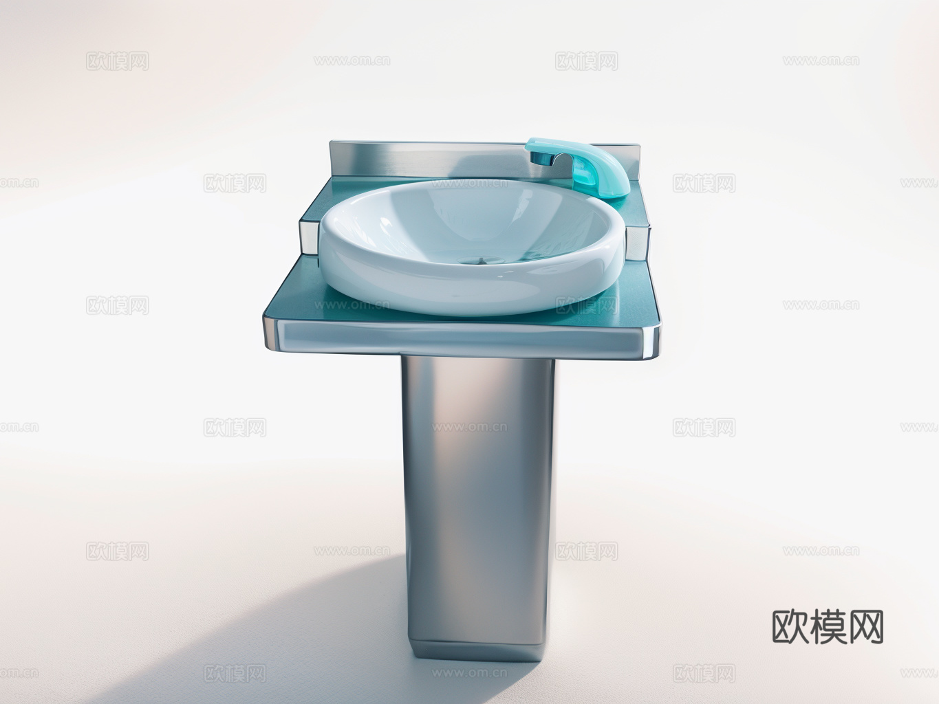 洗手台su模型