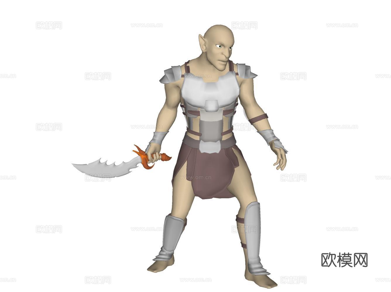 家居玩具摆件办公器材设备su模型下载（渲染图2）