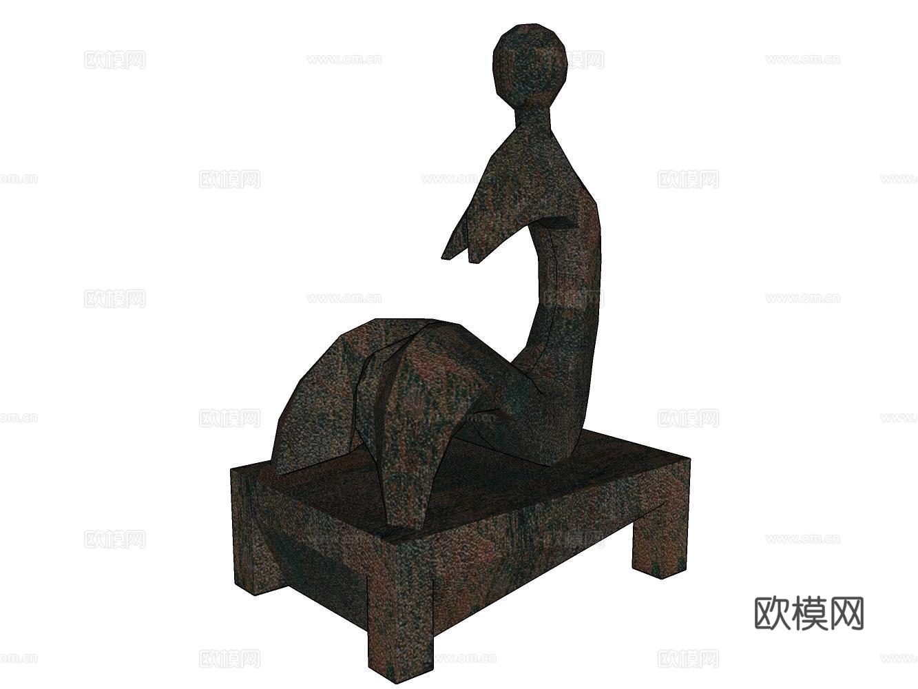 家居玩具摆件办公器材设备su模型