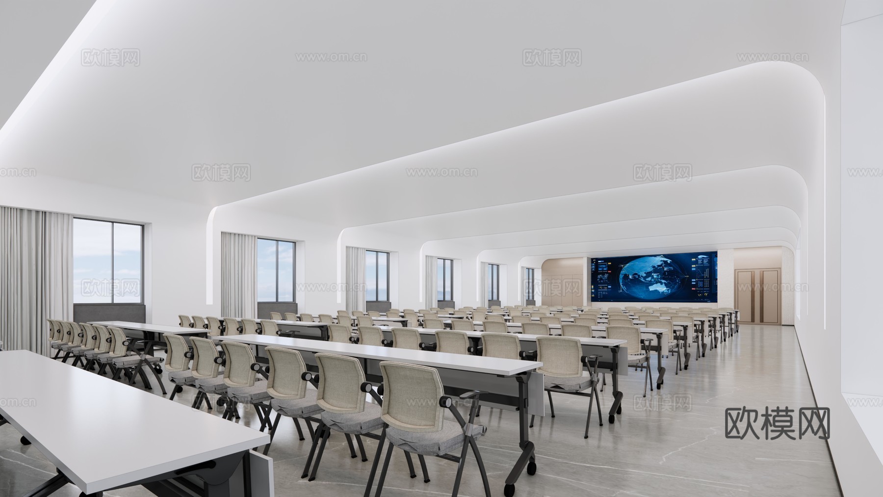 高级感公司办公室 最新全套施工图 效果图合集cad施工图