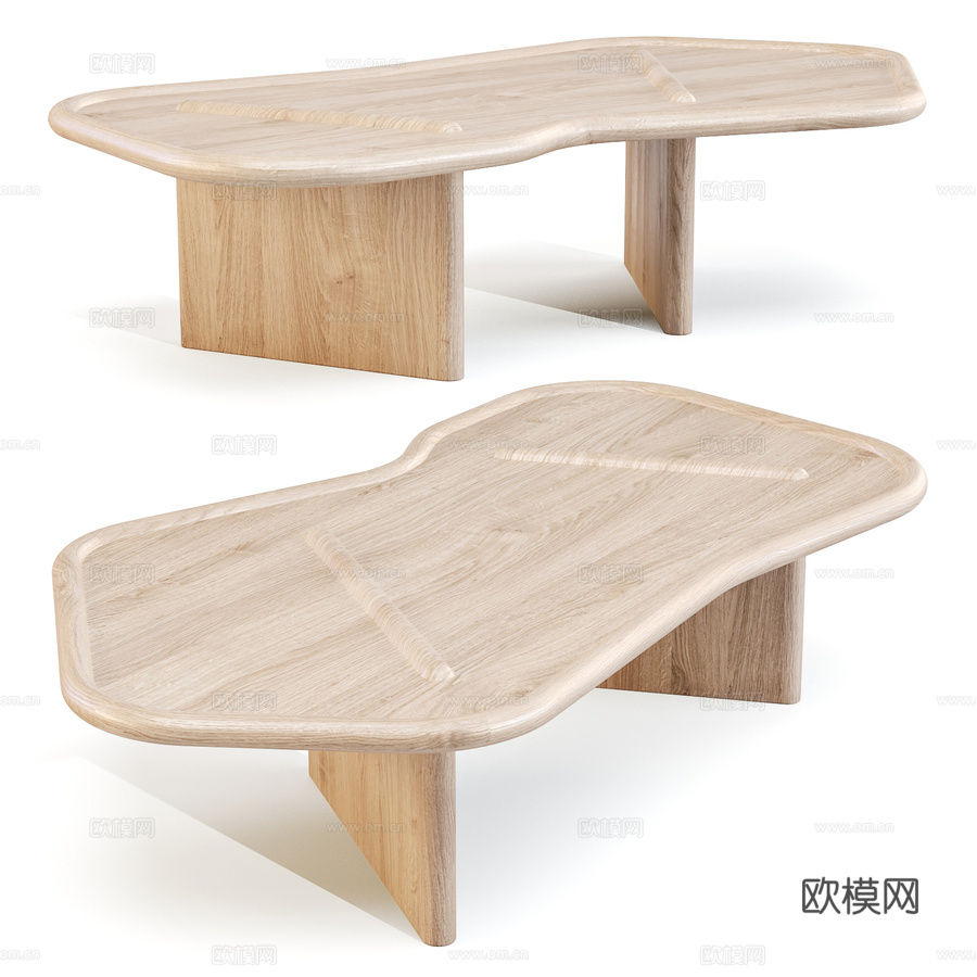 Delcourt系列IBO咖啡桌3d模型下载