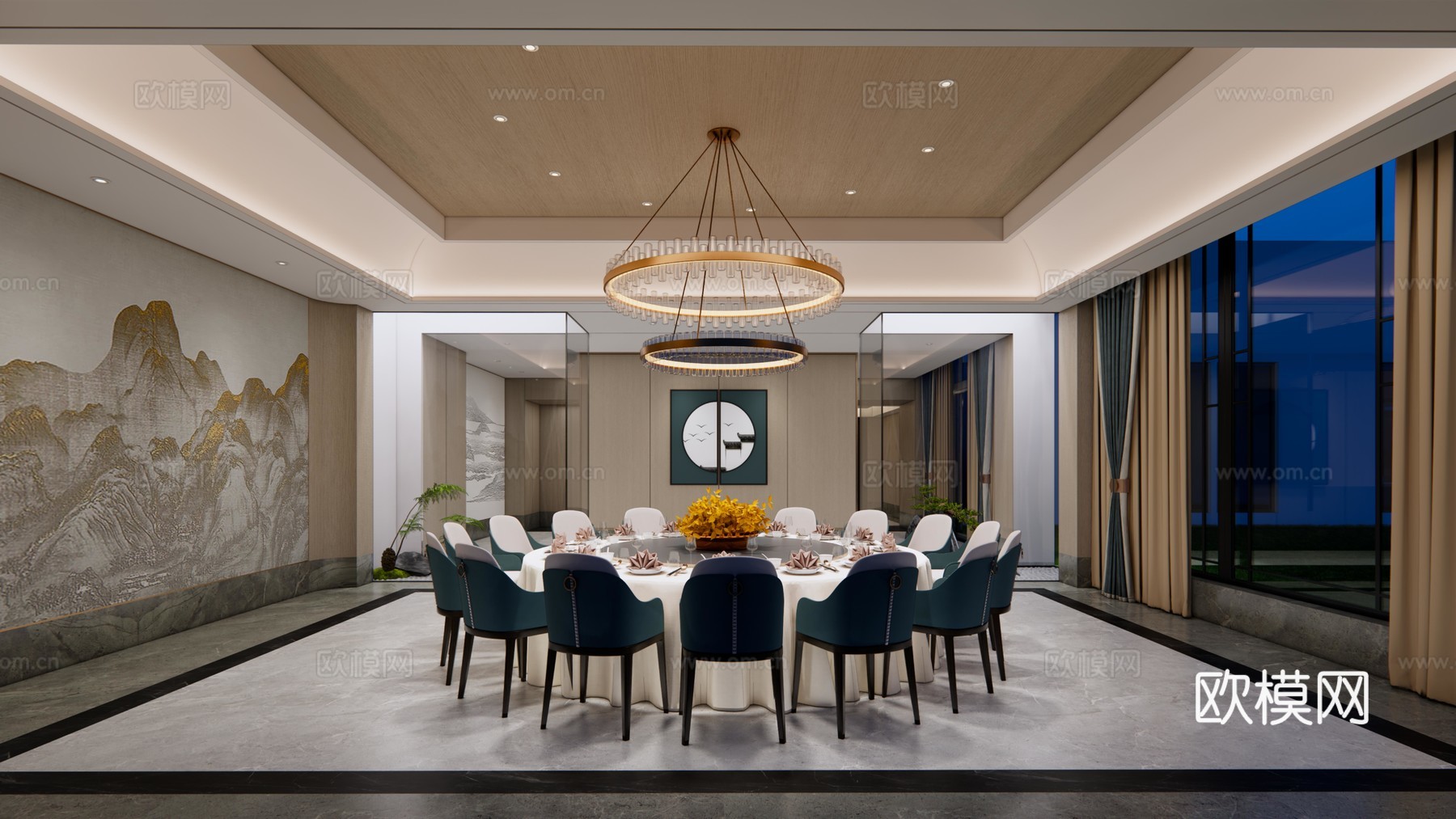 高级感公司办公室 最新全套施工图 效果图合集cad施工图