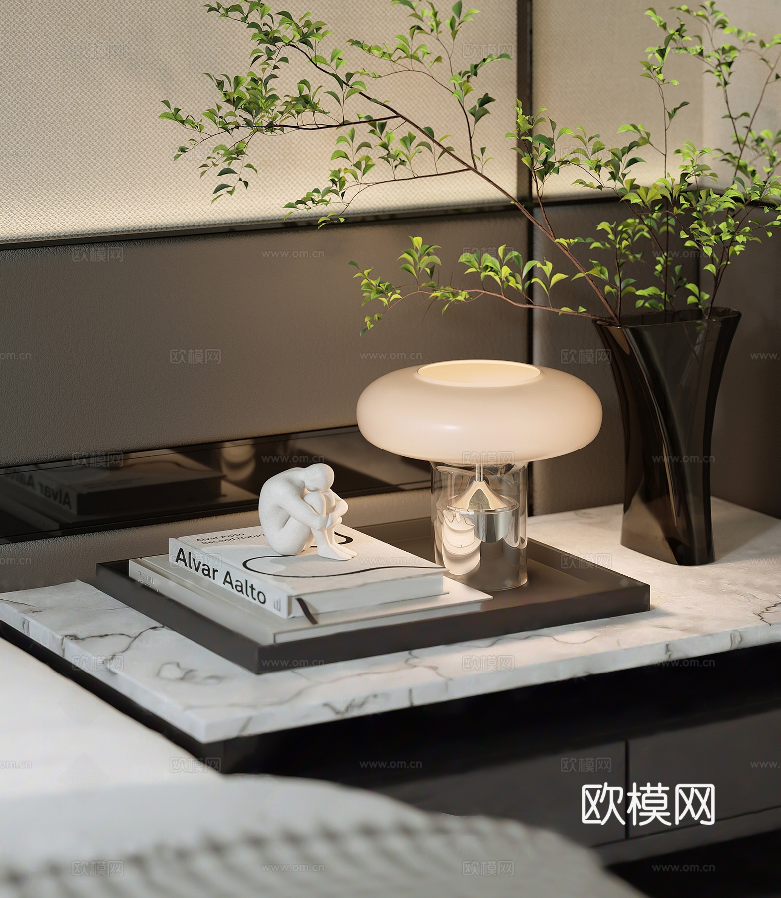 意式装饰摆件3d模型下载