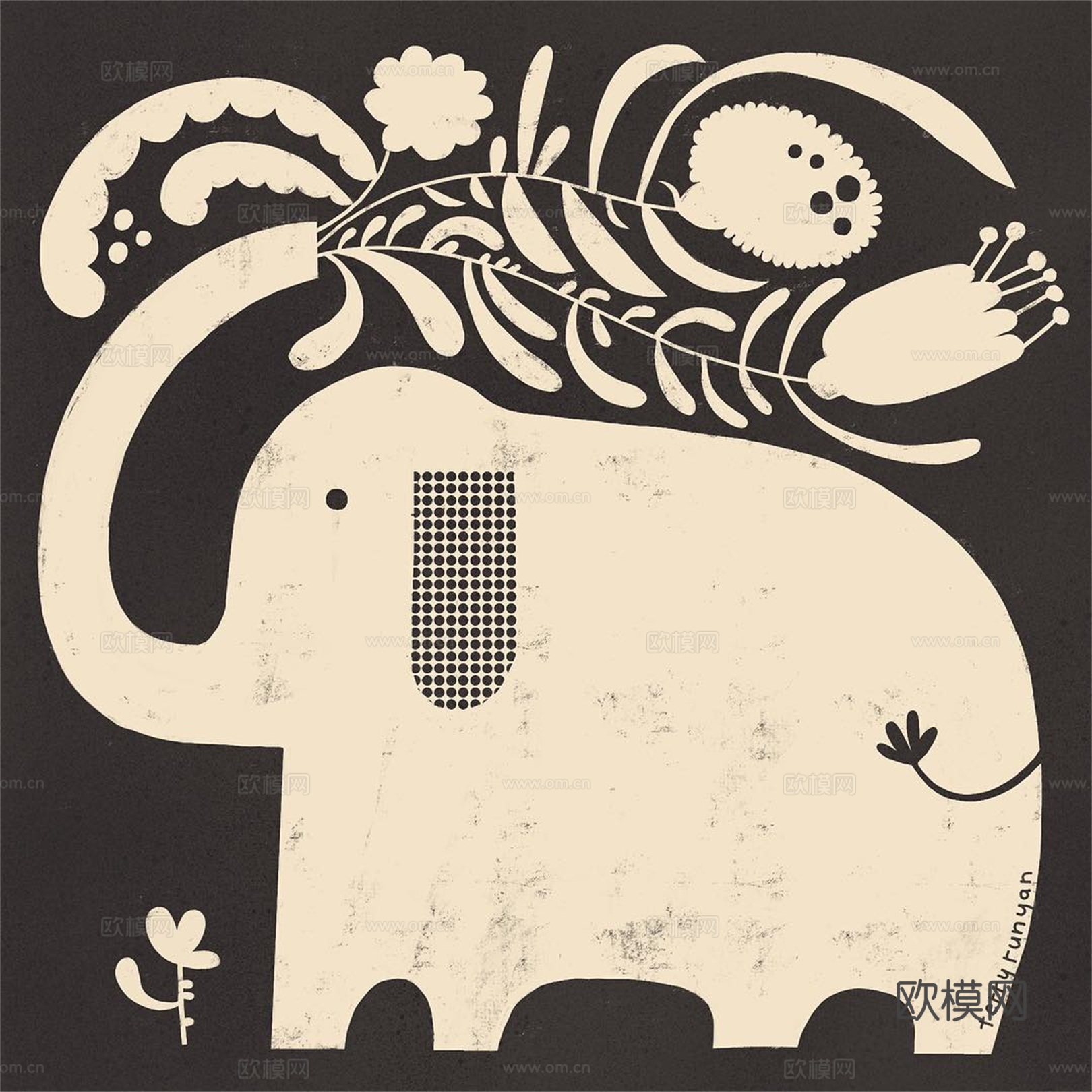 可爱动物手绘，创意童趣插画，猫咪动物插画，治愈系插画，可爱儿下载