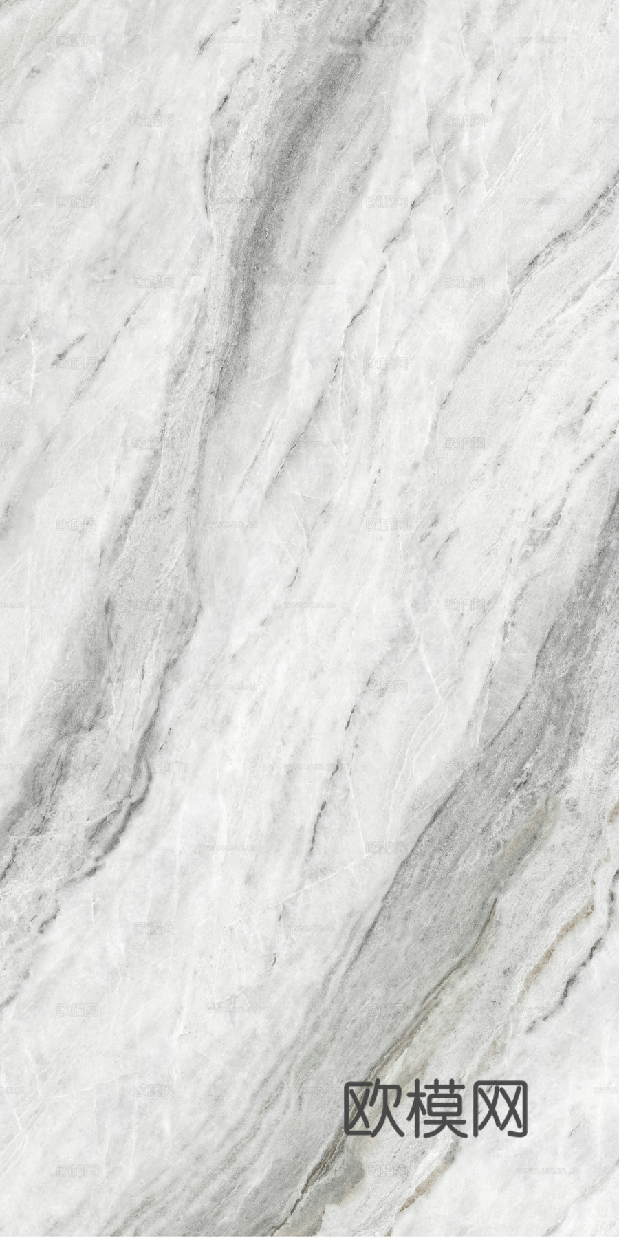 流云纹白色大理石