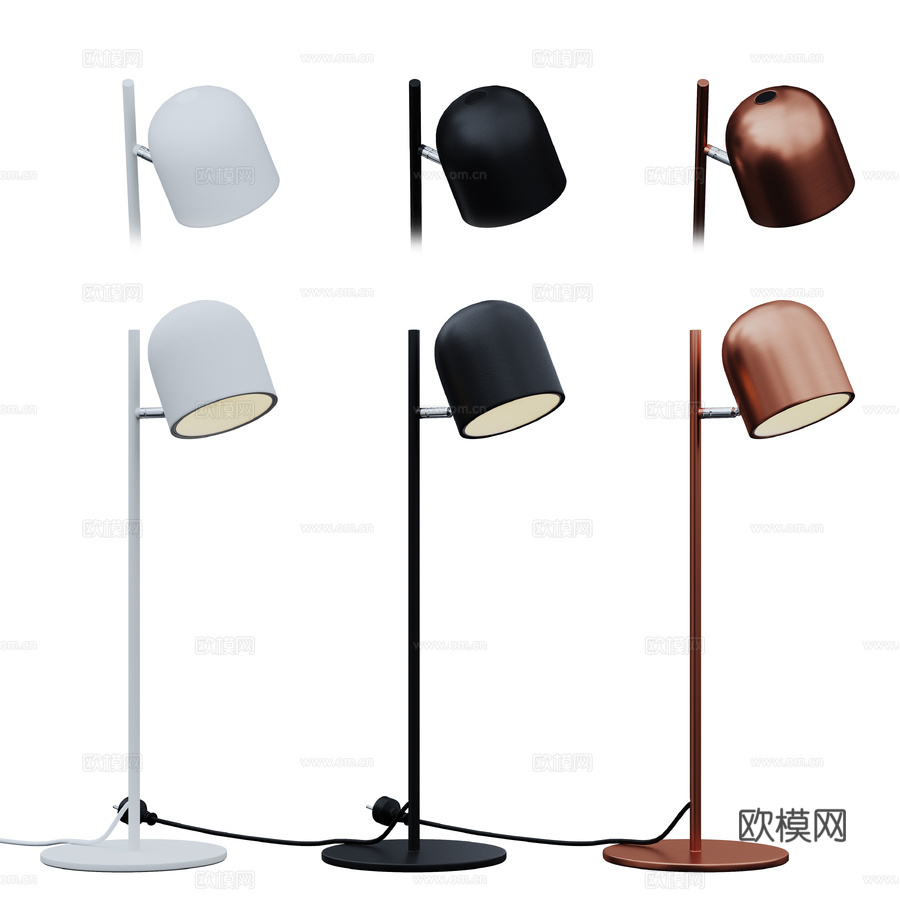 Loft4You台灯3d模型下载（渲染图1）