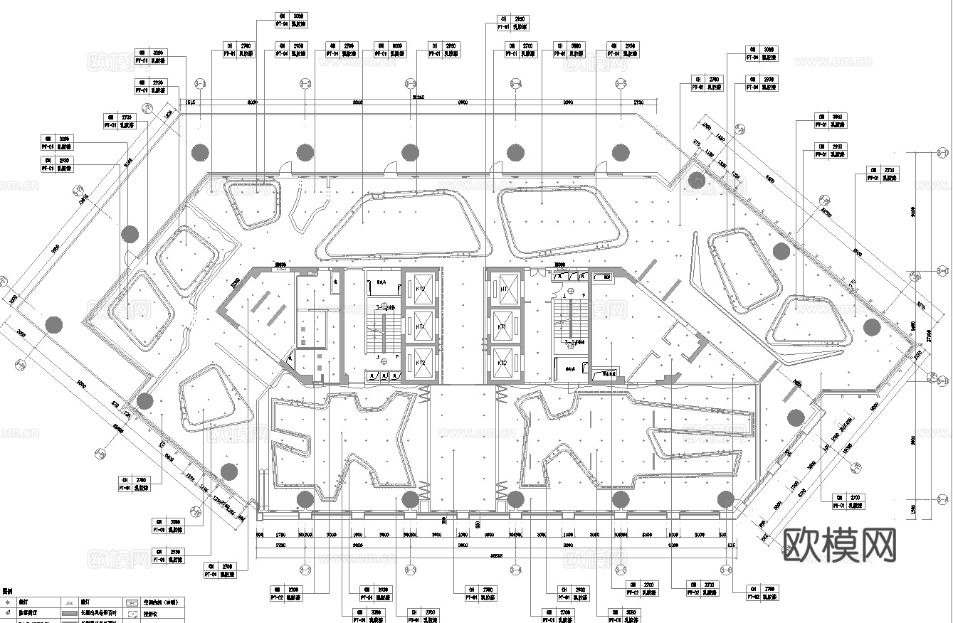 特色咖啡厅 最新全套施工图 效果图合集cad施工图