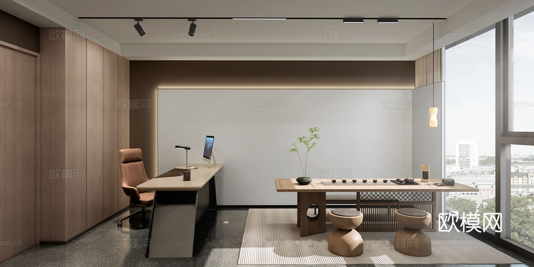 茶馆会所 最新全套施工图 效果图合集cad施工图