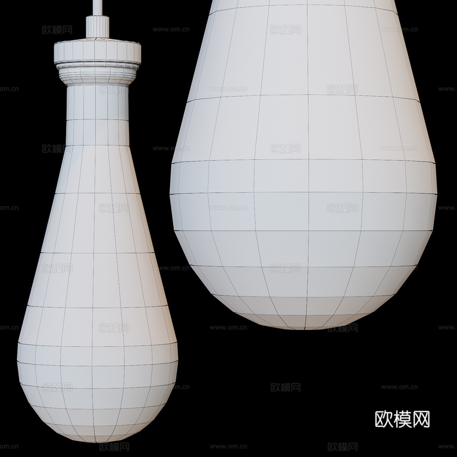 兰帕特龙梅兰妮灯具3d模型下载（渲染图2）