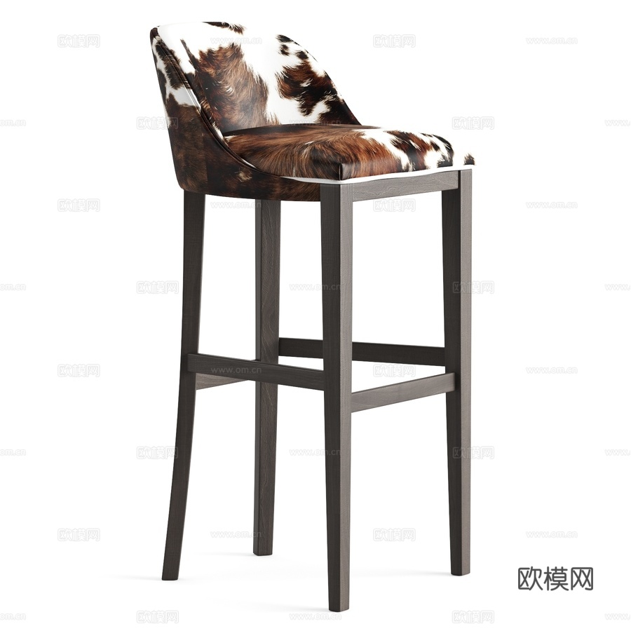 Baxter装饰吧凳COWLY3d模型下载（渲染图1）