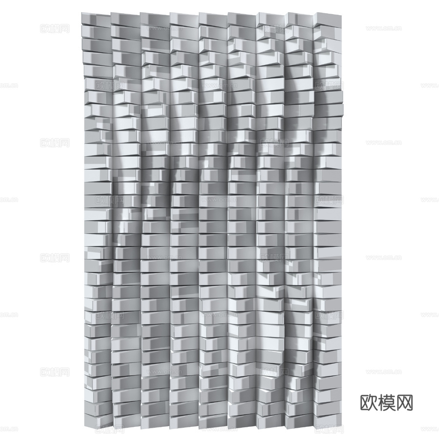 安娜·克鲁赫尔斯卡 01 墙面雕塑 Pano3d模型下载（渲染图6）