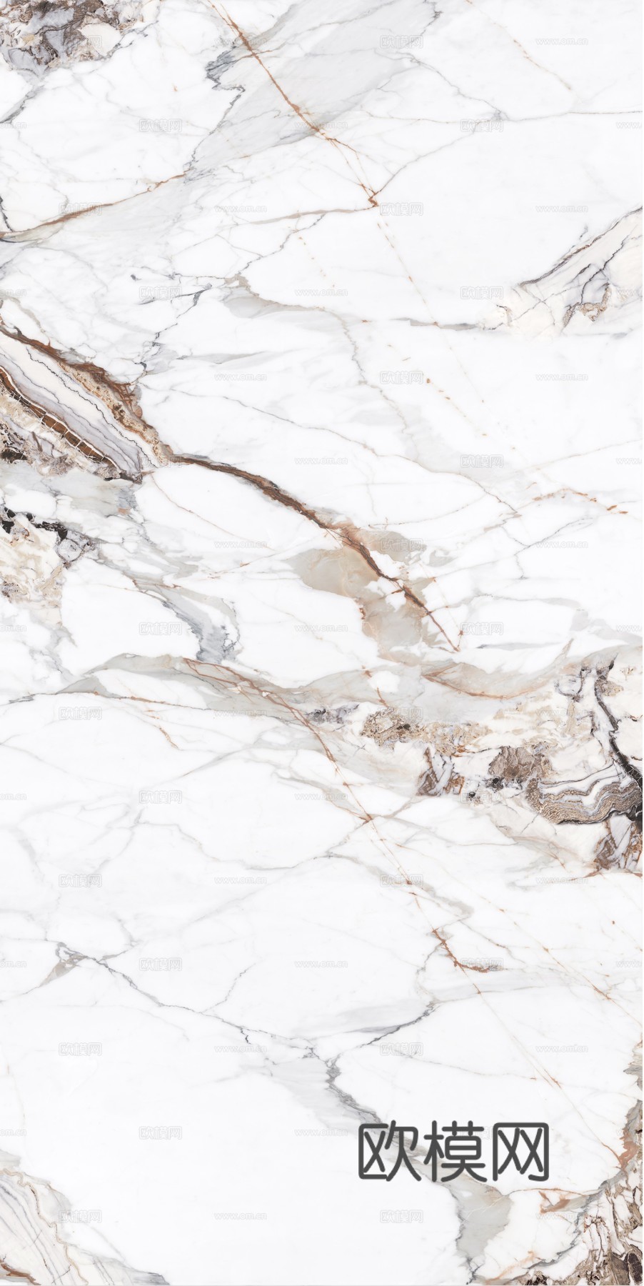 海纳百川白色大理石