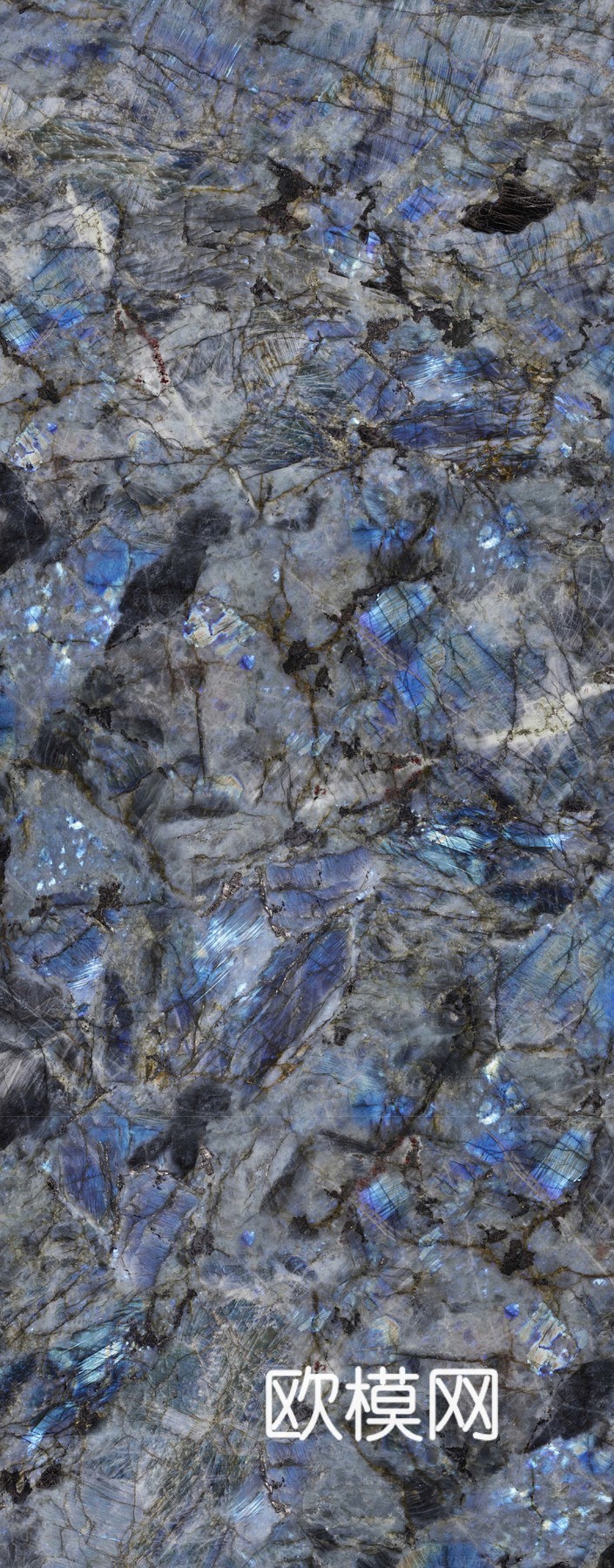 蓝宝石晶石大理石