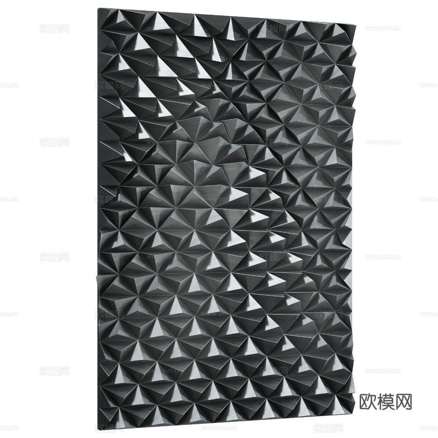 安娜·克鲁赫尔斯卡 06 墙面雕塑 Pano3d模型下载（渲染图2）