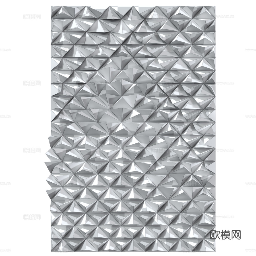 安娜·克鲁赫尔斯卡 06 墙面雕塑 Pano3d模型下载（渲染图6）