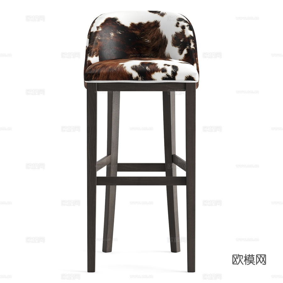 Baxter装饰吧凳COWLY3d模型下载（渲染图2）