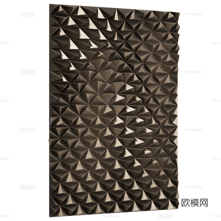 安娜·克鲁赫尔斯卡 06 墙面雕塑 Pano3d模型下载（渲染图3）