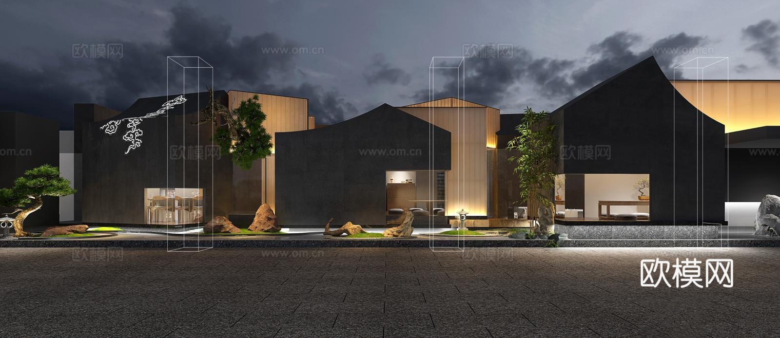 私房菜 最新全套施工图 效果图合集cad施工图