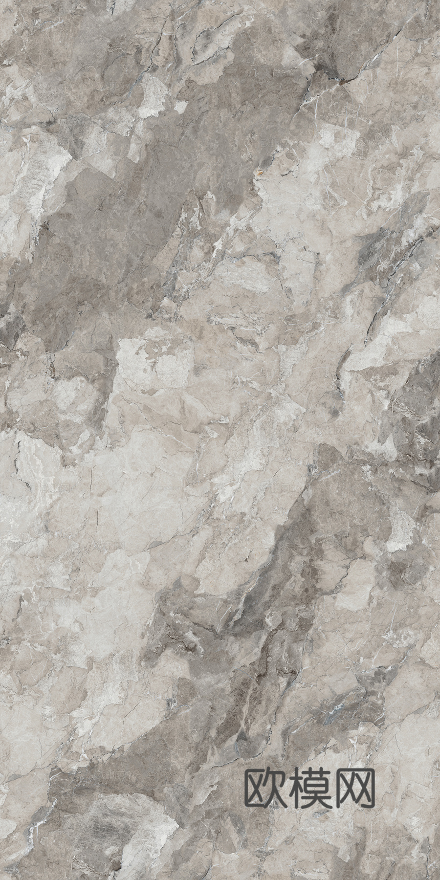 枫叶棕暖灰色大理石