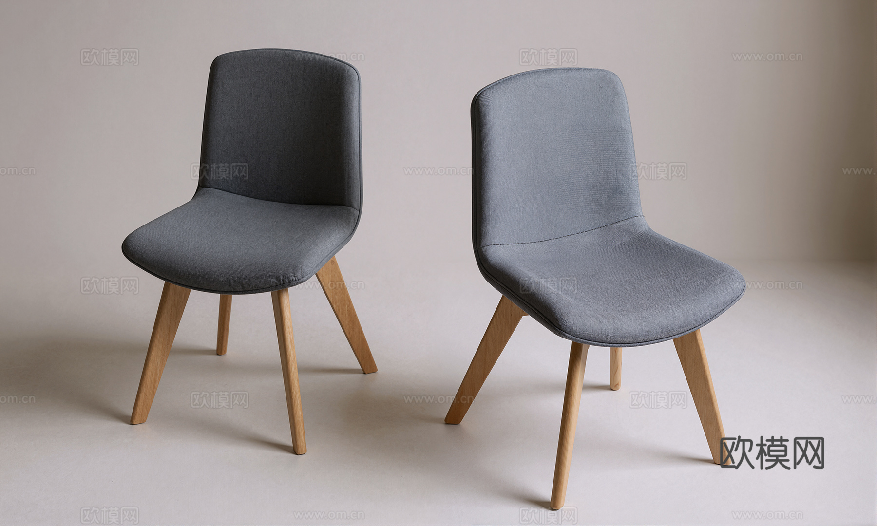 现代休闲单椅su模型