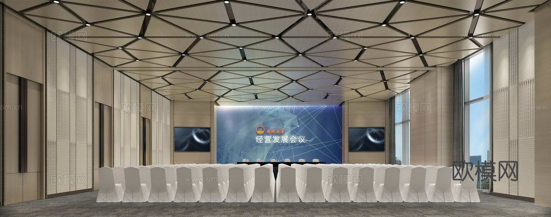 集团办公大楼 最新全套施工图 效果图合集cad施工图