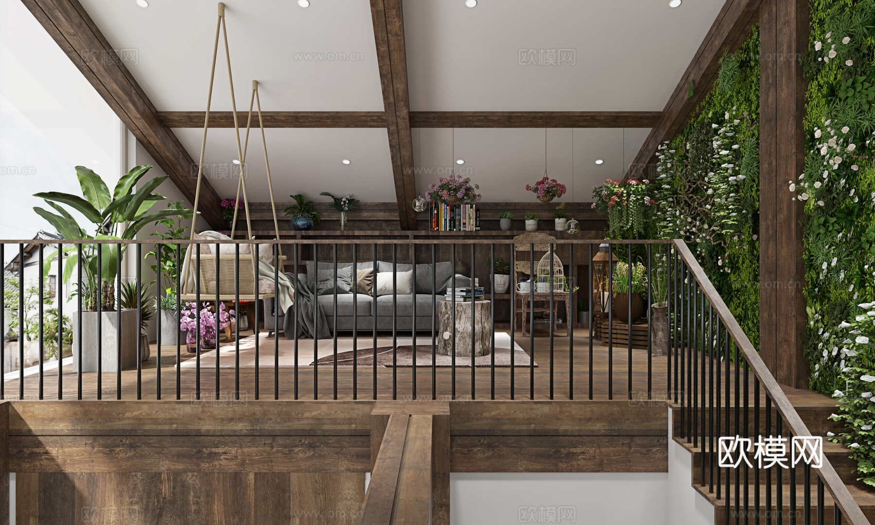 土特产展厅 花艺店 最新全套施工图 效果图合集cad施工图