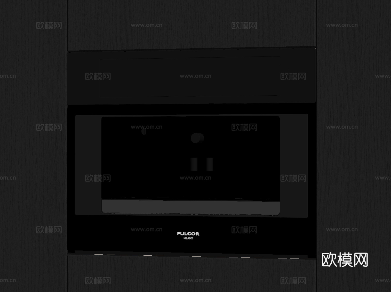 现代入嵌式直饮机 饮水机su模型