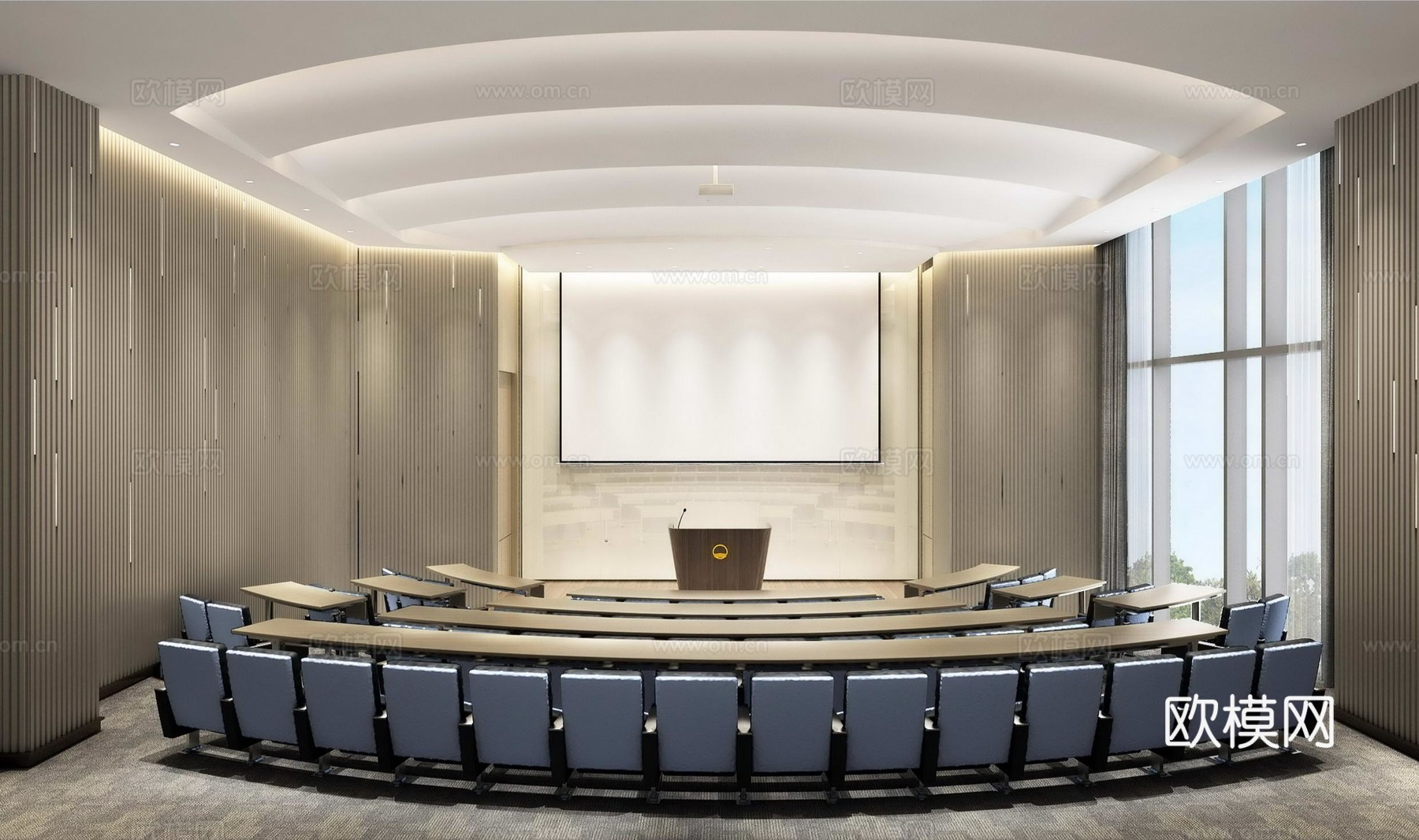 集团办公大楼 最新全套施工图 效果图合集cad施工图