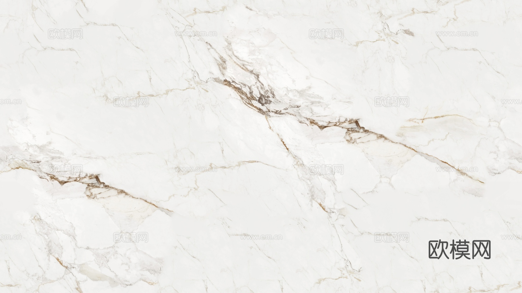 无缝鱼肚金岩板白色大理石