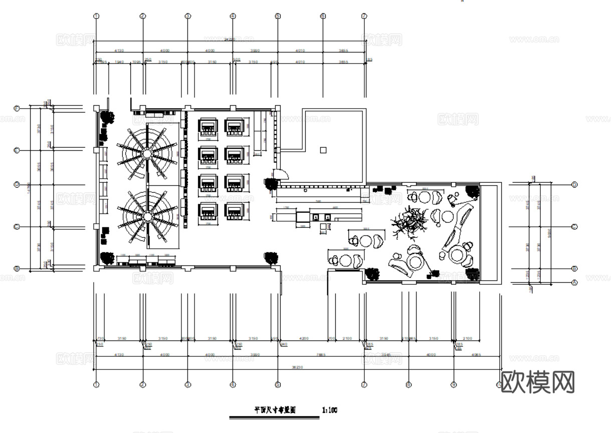 10套文创商店CAD施工图最新整理合集cad施工图