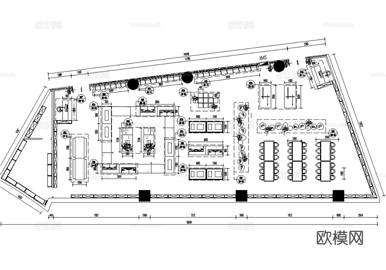 10套文创商店CAD施工图最新整理合集cad施工图