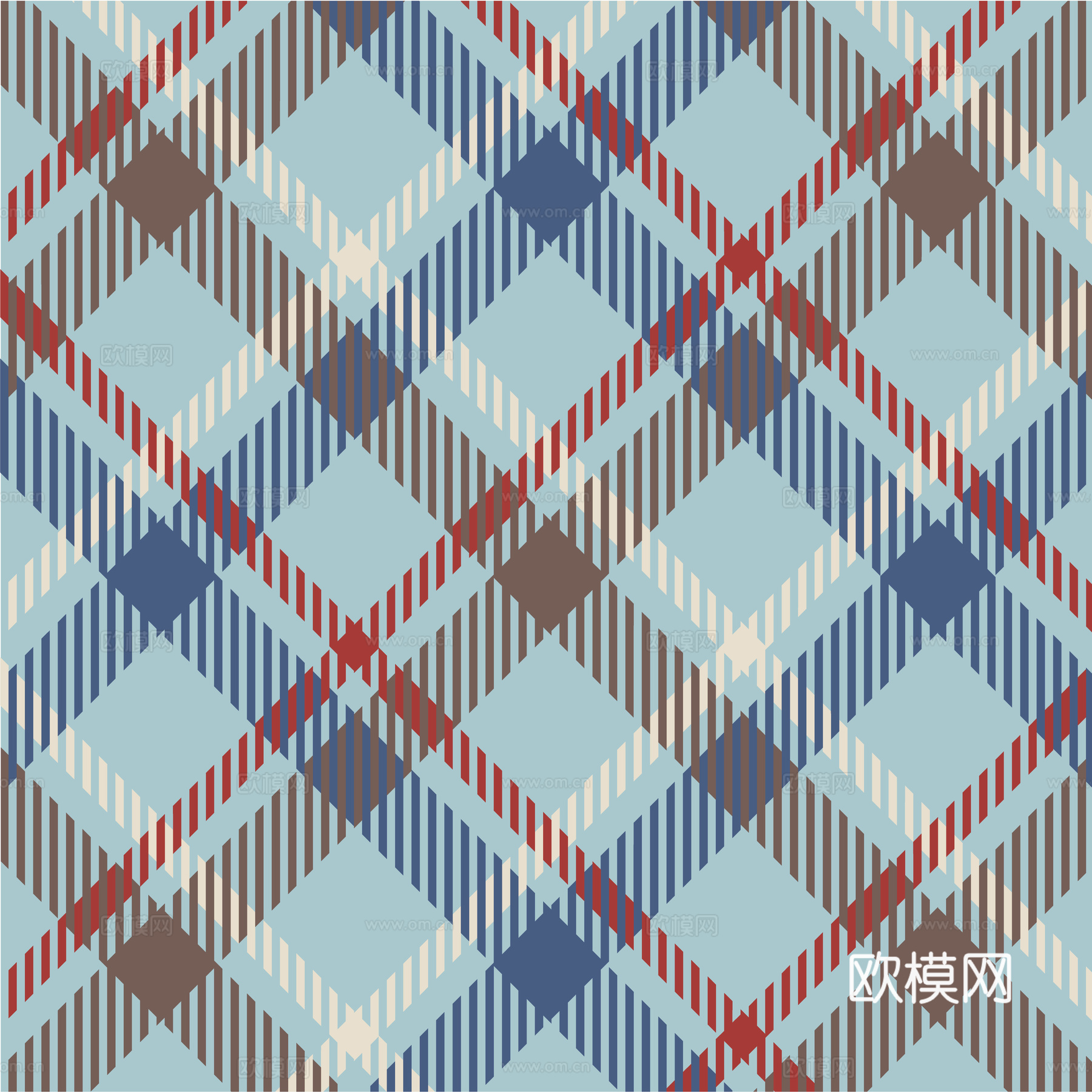 现代网格几何壁纸