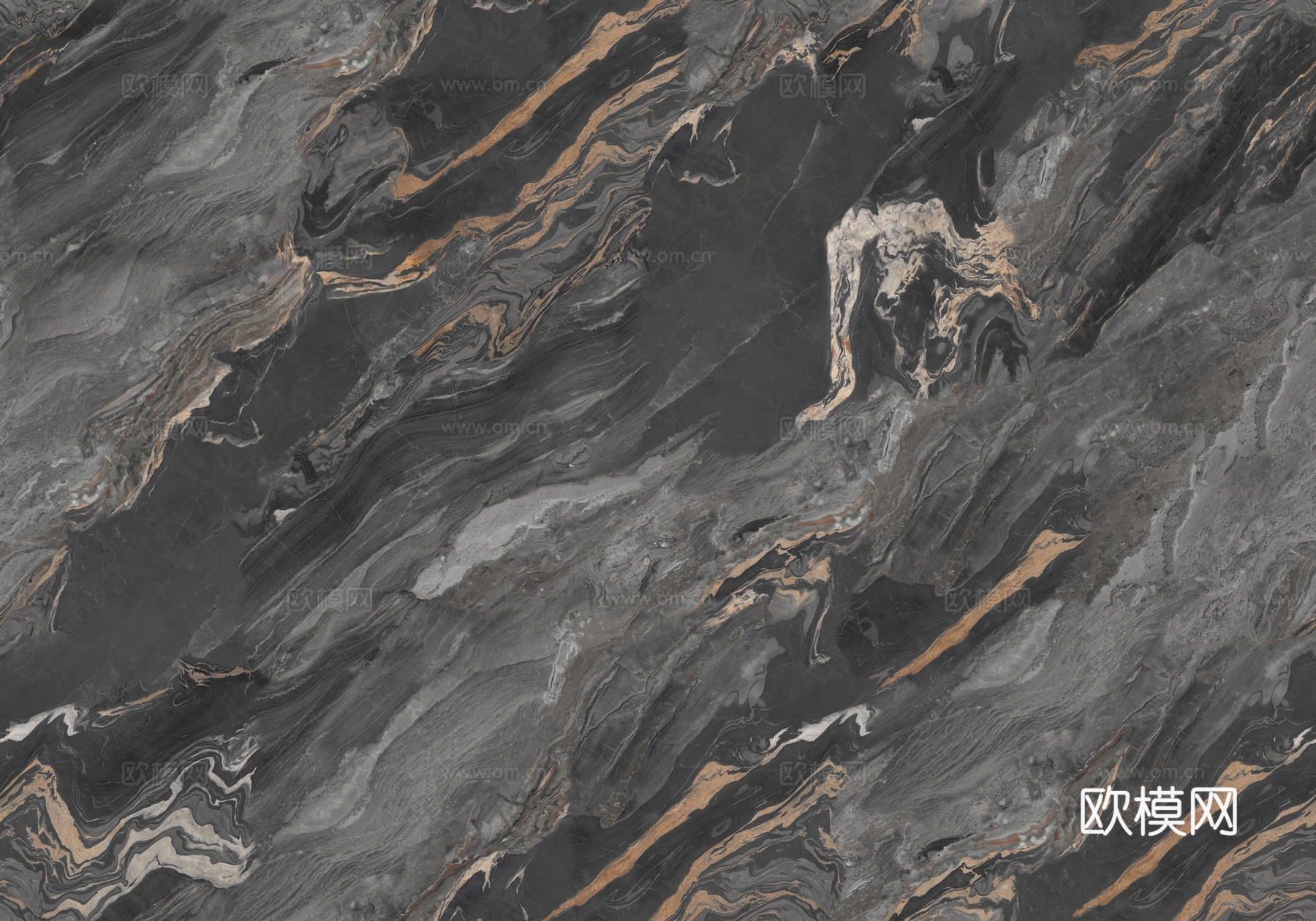 无缝深色纹理奢石大理石